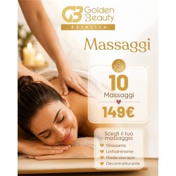Massaggi - Pacchetto 10 Massaggi 149€