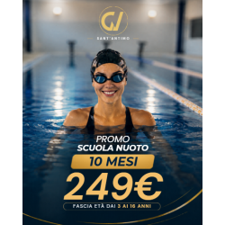 GV Sant'Antimo - Scuola Nuoto, 10 mesi a 249€