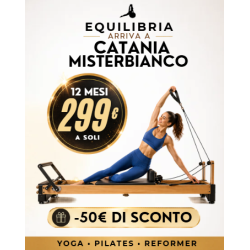 Equilibria Catania, Misterbianco - 12 mesi 299€ (-50€ di sconto)