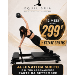 Equilibria Poggioreale - 12 mesi + ESTATE GRATIS a 299€  - (Allenati da subito e il tuo abbonamento parte da Settembre!)